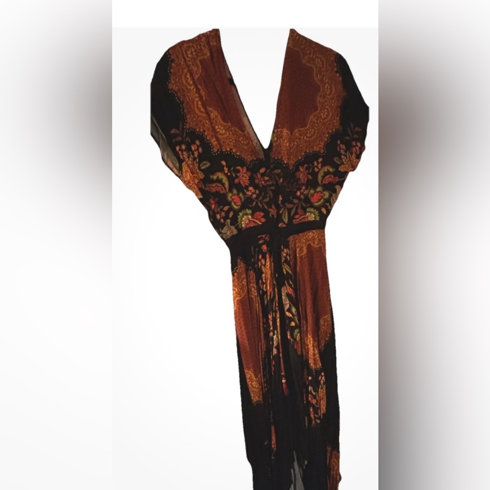 Farm Rio Maxi Dress XS - Picture 6 of 8